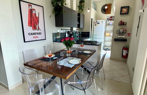 San Teodoro Apartment | Terrace over Genoa - Panoramic Penthouse near Aquarium and City Center
