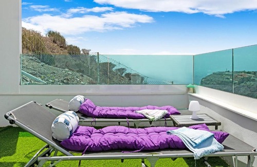 Puerto Rico Apartment | Terrace Sunset Playa de Amadores