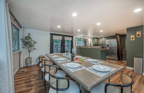 North Fork Cabin | The A-Frame on Toku: Gameroom/HotTub/Firepit/BassLake