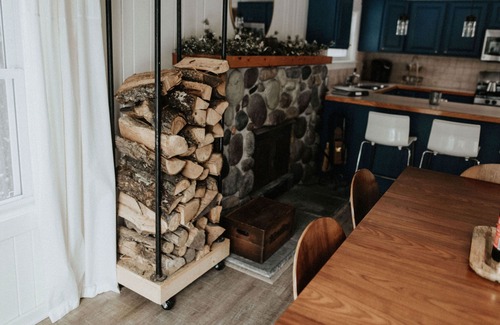 Irons Cottage | The Aqua Dock on Harper Lake - Hike, Bike, and Fish The Manistee National Forest