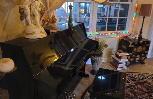 Goose Creek House | The Art History House, indoor heated pool, 3 bedrooms, with two kitchens