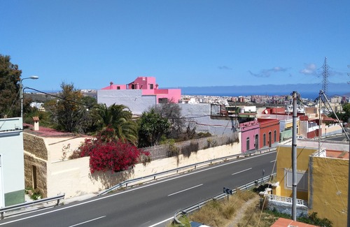 Tafira Baja House | The attic tower in Casa el Drago, overlooking the Isleta
