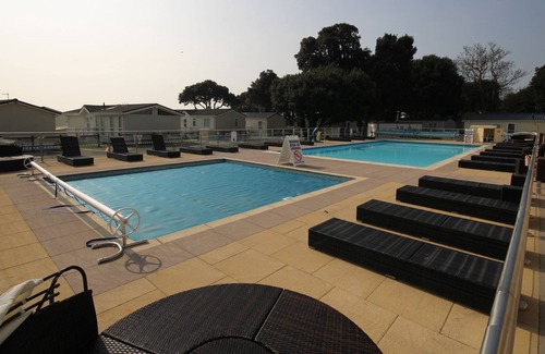 Mudeford House | 'The Beach Hut' - a lodge by the beach on Sandhills Holiday Park, Mudeford