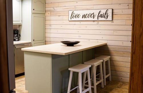 Macomb House | The Bunkhouse- fire pit, waterfall, games, private retreat for the family!