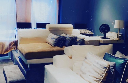 Powder Springs House | The Classy Cave! A spacious, basement suite hideaway w/hotel style kitchenette.