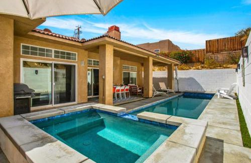 Desert Hot Springs House | The Desert Gem Pool Spa Gated Home