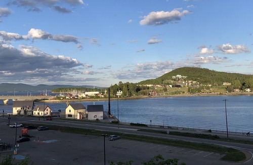 Gaspe Apartment | The Gaspé Bay villa near Forillion Park