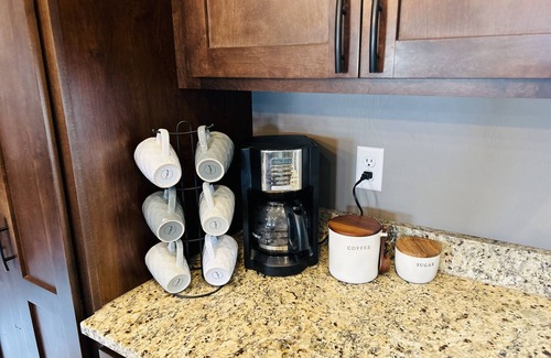 Helena House | The Grey House is 2 minutes to the Lake 5 minutes to Fox Ridge golf course.