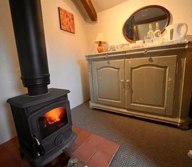 Long Barn House | The Hay Loft - private bathroom in separate building 10 metres away