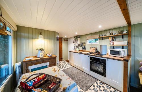 Newton-on-Rawcliffe House | The Hide - Cosy Cabin with hot tub
