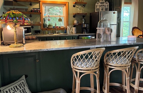 Eureka Springs House | The Hideaway House at The Bluebird - 3 bed/4 bath, pet friendly, hot tub!