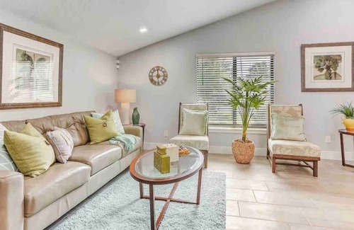 Neptune Beach House | The home has a brand new interior, as it was completely renovated adding ultra modern flare