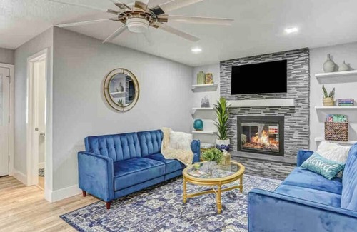 Neptune Beach House | The home has a brand new interior, as it was completely renovated adding ultra modern flare