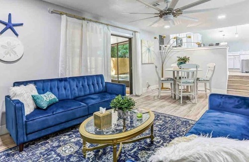 Neptune Beach House | The home has a brand new interior, as it was completely renovated adding ultra modern flare