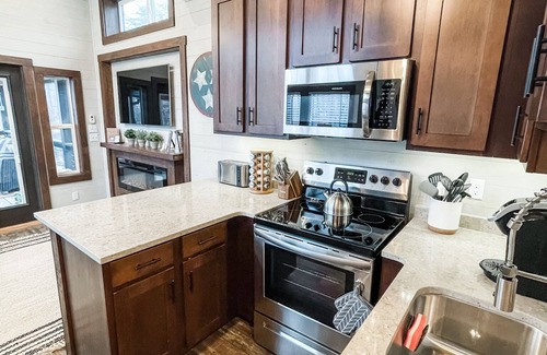 Tracy City Cabin | The Honeysuckle House - Tiny House, BIG Living!