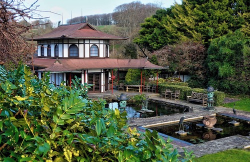Tollard Royal House | The Japanese Pavilion, set within the Cranborne Chase