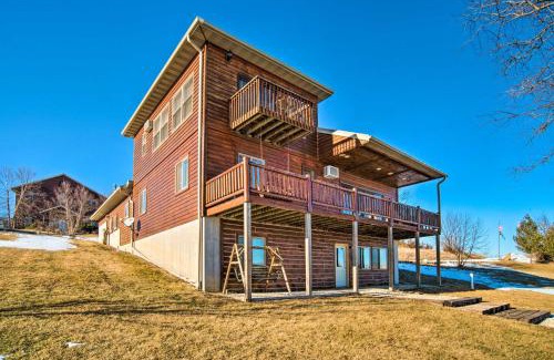 Putnam County House | The Lodge in Powersville with Game Room and Fire Pit