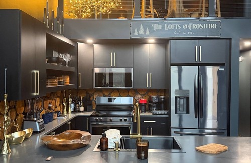 Cavalier County Cabin | The Lofts @ Frost Fire- Cabin B