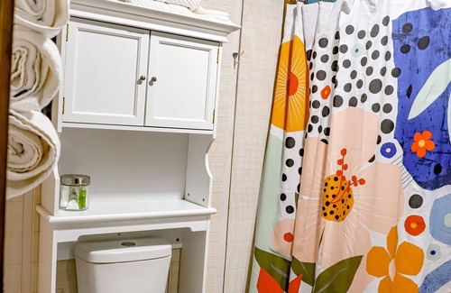 Marble Falls House | The LOVE Shack Shipping Container Tiny Home in the woods near the BNR park