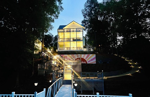 Wedowee House | THE LUCKY DUCK~ Amenity packed lake retreat w/private pool, gazebo, & cabana!