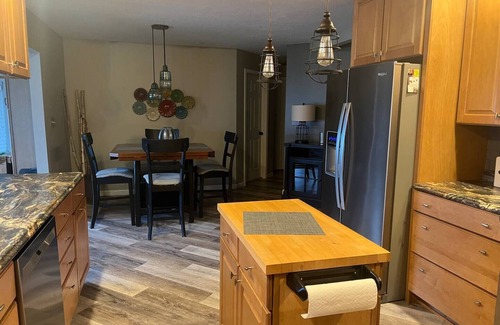 Monticello House | The Main Lake House - Lake Front - Lake Freeman - Patio, Fire Pit , Dock, Grill