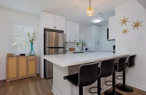 Biloxi Apartment | The Nest in OS-Steps to Downtown, Minutes to the Beach + Golf Cart Available