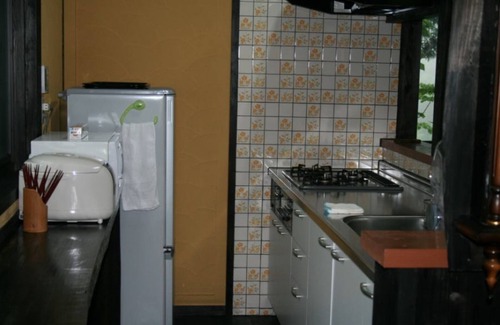 Kurokawa Onsen Cottage | The openair bath includes Goemon bath indoor ba/Aso-gun Kumamoto
