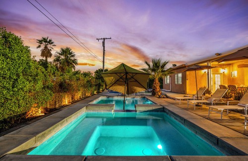 Thousand Palms House | The Palms - Pool, Spa, BBQ, Games, Mountain Views