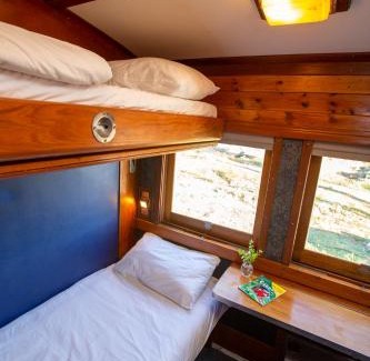 McGregor Villa | The Red Caboose Train Carriage