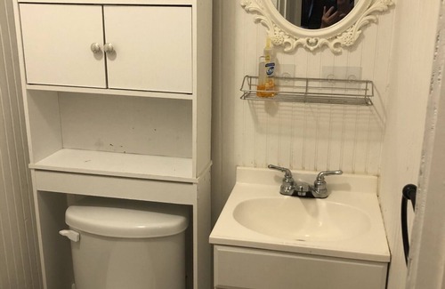 Theodore House | The Shed on MonLouis Island with nearby fishing docks