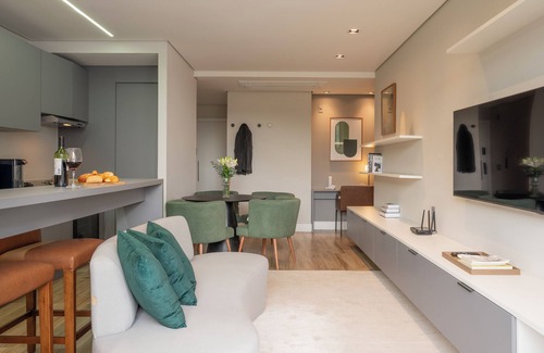 Estados Apartment | The Spot One - Prédio com Lazer completo anexo ao Balneário Shopping e com fácil acesso à praia