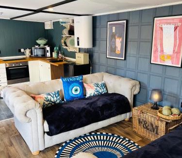 Hertford House | The stables farm stay private firepit bbq