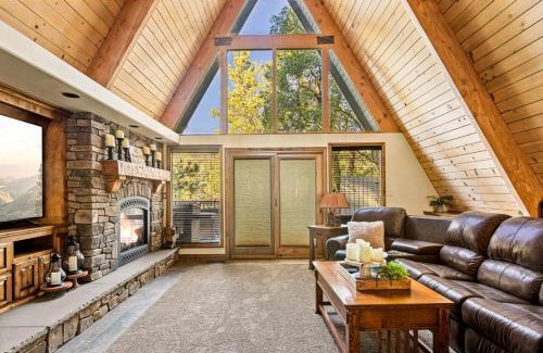 Upper Moonridge House | The Treehouse Cottage A-Frame