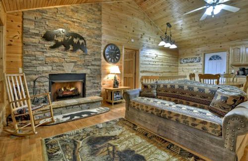 McCaysville Villa | The Waters Edge Game room creek access firepit and tons of outdoor space