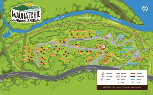 Lookout Valley Neighborhood Association House | Thomas Cabin Forest Tiny Cabin With Hot Tub