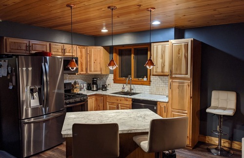 Munising Ski Chalet | Three bedroom chalet on Sixteen Mile Lake