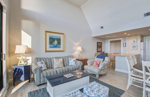 Kiawah Island Condo | Three Oceanfront Private Balconies with Panoramic View, Dolphins & Calm Breezes!