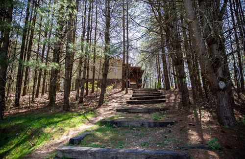 Old Washington Cottage | Timberline Cabins - The Pinewood Cottage - Hot tub, Fireplace, Pets