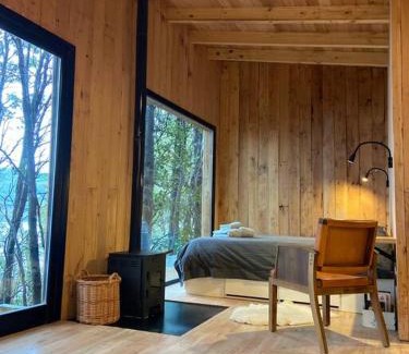 Peninsula San Pedro House | Tiny house sobre el lago nahuel huapi