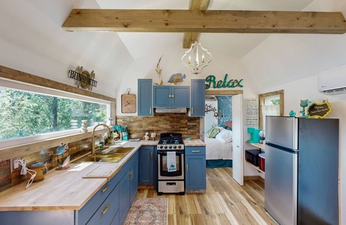 Delta House | Tiny House with wifi, private W/D, lake views + dog friendly