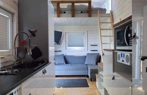 Buhlau Apartment | TinyHousebeiDresden1 am Naturteich, Sächs. Schweiz