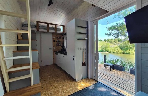Buhlau Apartment | TinyHousebeiDresden1 am Naturteich, Sächs. Schweiz