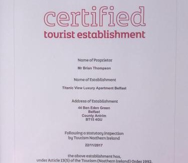 Belfast Apartment | Titanic View Luxury Apartment Belfast