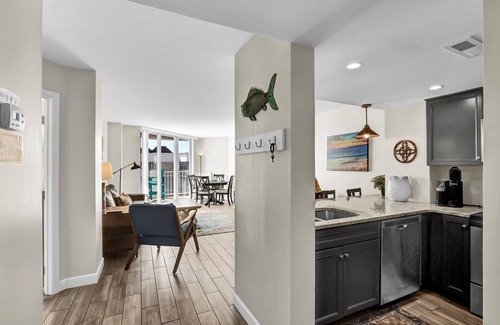 Sneads Ferry Condo | Top floor, two bedroom oceanfront condo with panoramic views