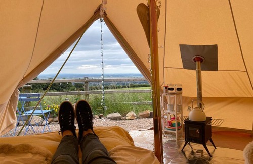 Flintshire Other | Top pen y parc farm bell tent