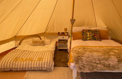 Flintshire Other | Top pen y parc farm bell tent