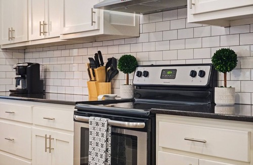 Oklahoma City House | Tranquil Backyard, Clean Open-Concept, Fresh Decor, Great Location, Nice Kitchen