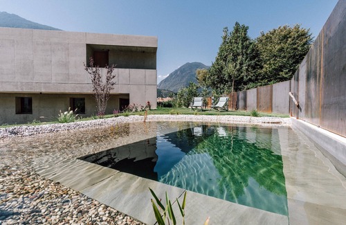 Laces Apartment | Traumurlaub: Studio "apfel" auf dem Bio Bauernhof Langstrein