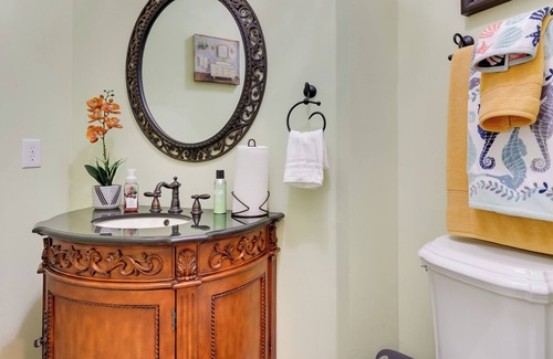 Theodore House | Tree-Lined Theodore Home w/ Private Fishing Pier!