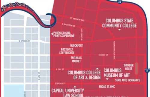 Downtown Columbus Apartment | Trendy Loft Escape with Pool Table Bring Your Pets